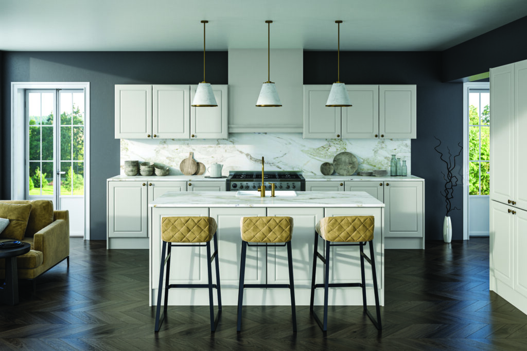 Bella Ashford Kitchen Style in Matt Dove Grey